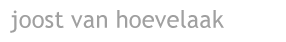 Joost van Hoevelaak
